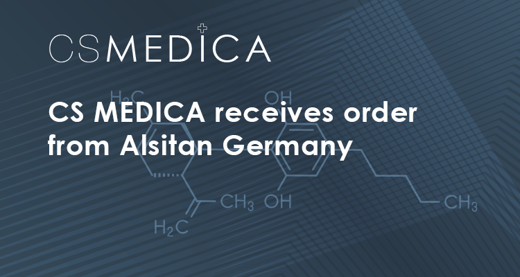 CS MEDICA receives order from Alsitan Germany – Alsitan expands their product portfolio 4 22 09 16 Altisan