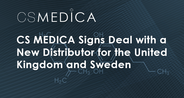 CS MEDICA Signs Deal with a New Distributor for the United Kingdom and Sweden 4 22 12 16 new investor SE UK